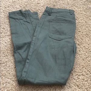 Cotton on olive jeans